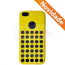 CAPA SILICONE IPHONE 5C HOLE